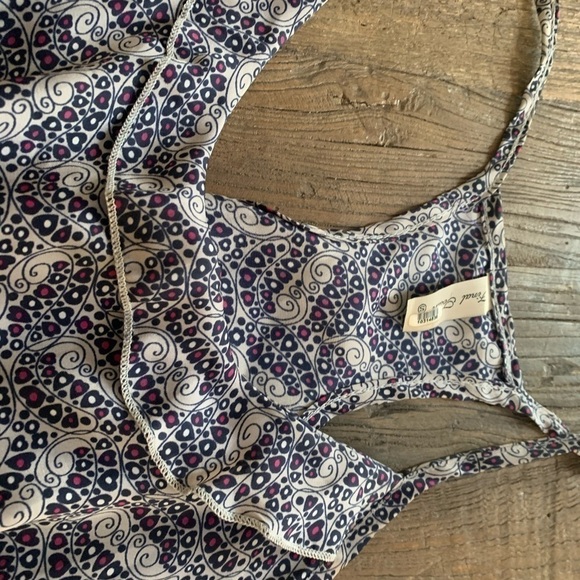 EUC‎ Junior Dress S Final Touch Summer Spring hearts halter short - Picture 2 of 3